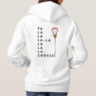 Lustiges Lacrosse Weihnachten Hoodie