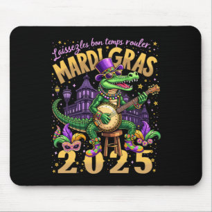 Lustiges Laissez Les Bon Temps Rouler Mardi Gras 2 Mousepad