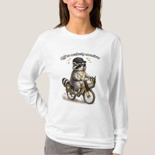 Lustiges Lehrer Geschenk Waschbär Schätzung T-Shirt