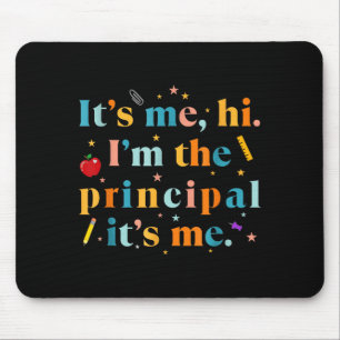 Lustiges Lehrerzitat Ich bin's Hallo ich bin der S Mousepad