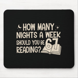 Lustiges Lesen 67 Six Seven Meme Englischlehrer Bo Mousepad