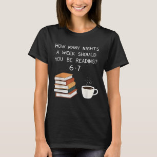 Lustiges Lesen 67 Six Seven Meme Englischlehrer Bo T-Shirt