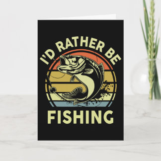 Lustiges Lieber Würde Ich Fischen-Shirt Männer Fra Karte