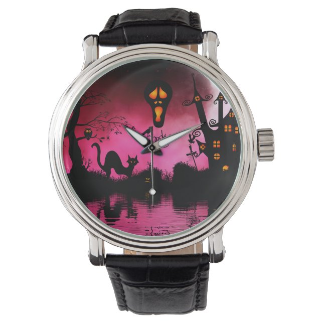 Lustiges, lustiges Design Armbanduhr (Vorderseite)