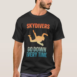 Lustiges lustiges Fallschirmspringer-Design für Mä T-Shirt