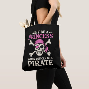 Lustiges Mädchen Warum eine Prinzessin sein, wenn Tasche