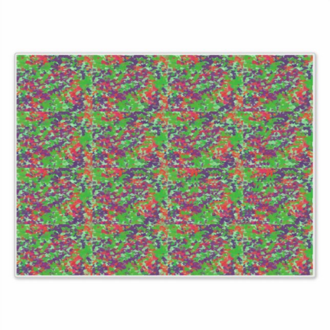 Lustiges Magic Eye 67 Aufkleber (Vorderseite)