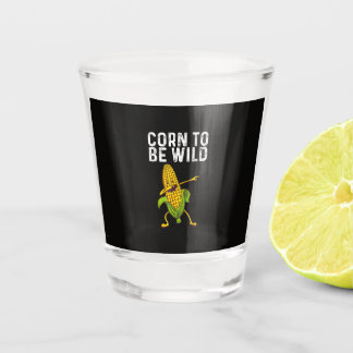 Lustiges Mais-Geschenk für Männer Frauen Maiskolbe Schnapsglas
