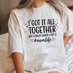 Lustiges Mamma-Leben Ich Habe Alles Im Griff Tri-Blend Shirt
