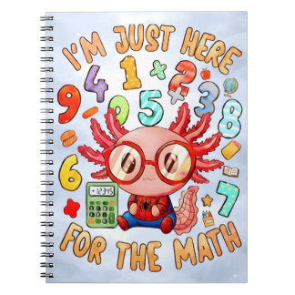 Lustiges Mathe-Zitat-Notizbuch für Kinder Notizblock