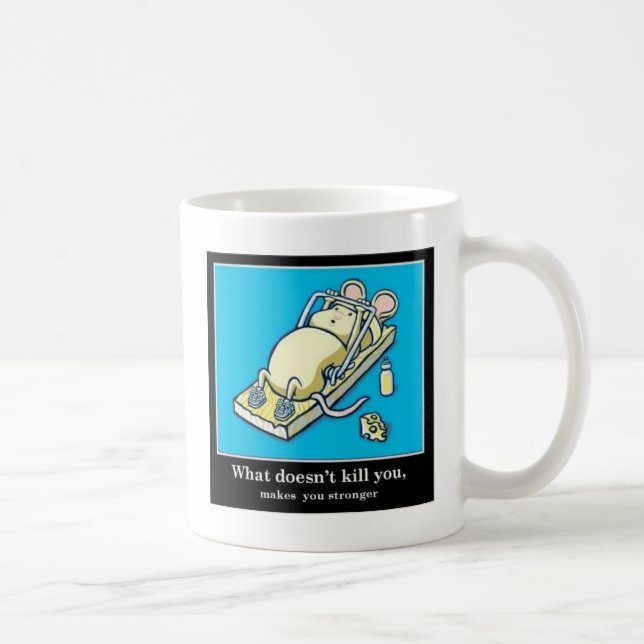 Lustiges Mäuseprodukt Kaffeetasse (Rechts)