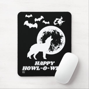 lustiges Mauspad "HAPPY HOWL-O-WEEN 2"