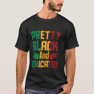 lustiges Melanin Black History Month, hübsche schw T-Shirt