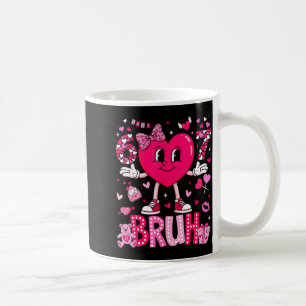 Lustiges Meme 67 Sechs Sieben Bruh Valentinsherz F Kaffeetasse