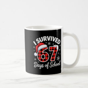 Lustiges Meme Sechs Sieben Weihnachten Ich überleb Kaffeetasse