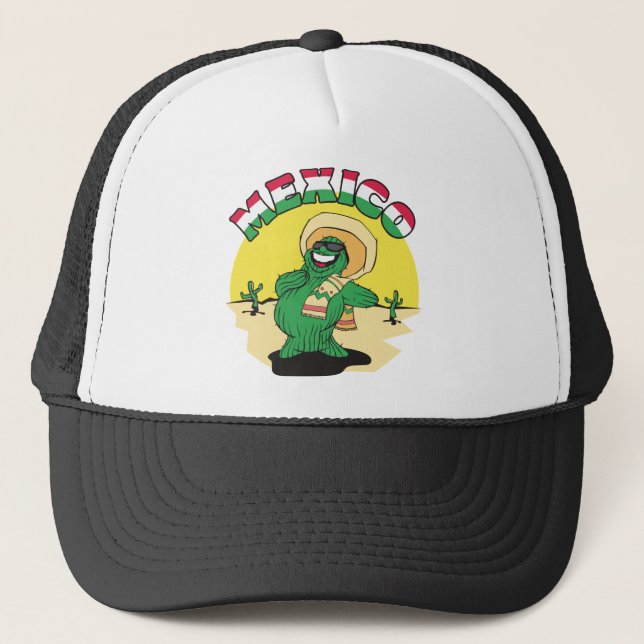Lustiges Mexiko Truckerkappe (Vorderseite)