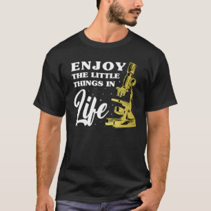 Lustiges Mikroskop, Mikrobiologen Biologie Nerd T-Shirt