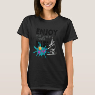 LUSTIGES MIKROSKOP, MIKROBIOLOGEN BIOLOGIE NERD WI T-Shirt