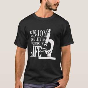 Lustiges MIKROSKOP MIKROBIOLOGEN BIOLOGIE NERD WIS T-Shirt