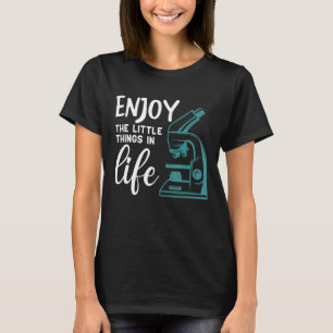 lustiges Mikroskop, Mocrobiologen Biologie Nerd sc T-Shirt