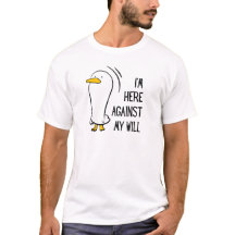 Lustiges Minimal-Enten-T-Shirt