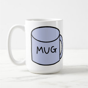 Lustiges minimalistisches Kaffee-Geschenk mit Etik Kaffeetasse