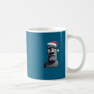 Lustiges Moai-Gesichtskostüm für die festliche Wei Kaffeetasse
