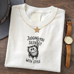 Lustiges Monster-T-Shirt mit humorvollem Zitat T-Shirt