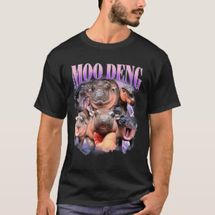 Lustiges Moo-deng Baby Zwerg Nilpferd Süß Zoo Für  T-Shirt