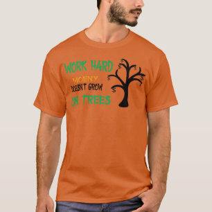 lustiges Motivationsziffer, coole Arbeit hart T-Shirt