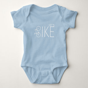 Lustiges motivierendes Mountainbike-Zitat Baby Strampler