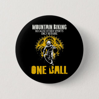 Lustiges Mountainbike-Geschenk für Männer - Mounta Button