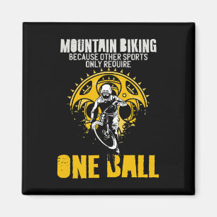 Lustiges Mountainbike-Geschenk für Männer - Mounta Magnet