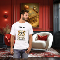 Lustiges mürrisches Bulldoggen-T-Shirt