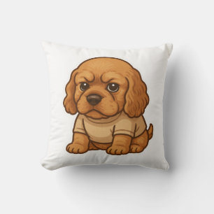 Lustiges mürrisches Hund personalisiertes Geschenk Kissen