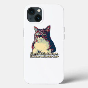 Lustiges mürrisches Katzen-Meme für Katzenbesitzer Case-Mate iPhone Hülle
