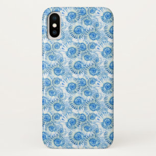 Lustiges Muschel-Muster iPhone X Hülle