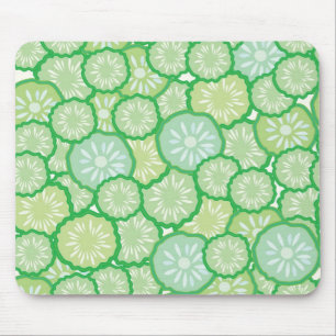 Lustiges Muster der Gurke Mousepad