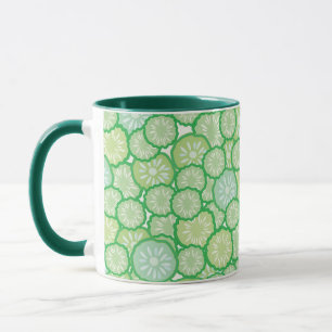 Lustiges Muster der Gurke Tasse