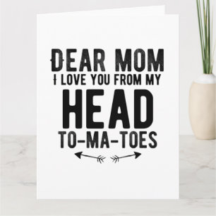 Lustiges Muttertagsgeschenk für Mutter Mama Karte