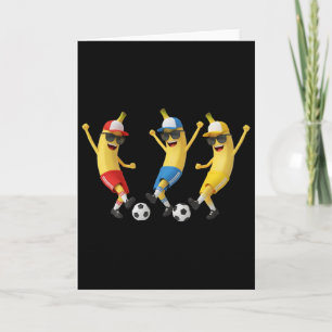 Lustiges Nana-Fußballteam-Art-Cool-Cartoon-Fußball Karte