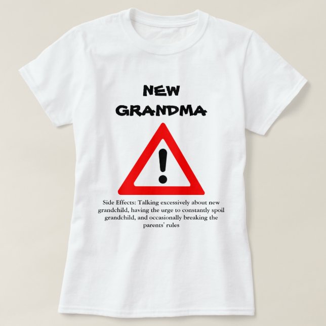 Lustiges neues Großmutter-Shirt T-Shirt (Design vorne)