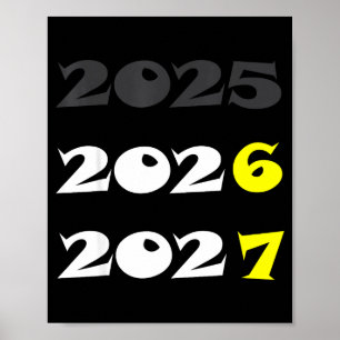 Lustiges Neues Jahr 2026 Sechs Sieben 67 Meme  Poster