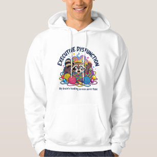 Lustiges neurodivergentes Waschbär-Meme - Gehirn l Hoodie