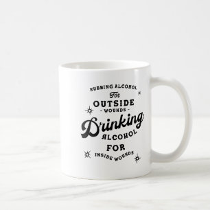 Lustiges Nick-Miller-Zitat-Shirt_ Alkohol-Spruch N Kaffeetasse