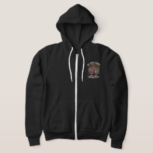 Lustiges Niedliches Mürrisches Nilpferd Humor Sark Hoodie