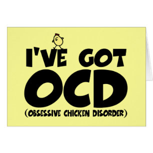 Lustiges OCD Huhn