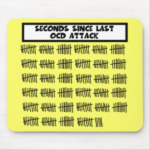 Lustiges OCD Mousepad