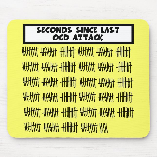 Lustiges OCD Mousepad (Vorne)
