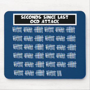 Lustiges OCD Mousepad